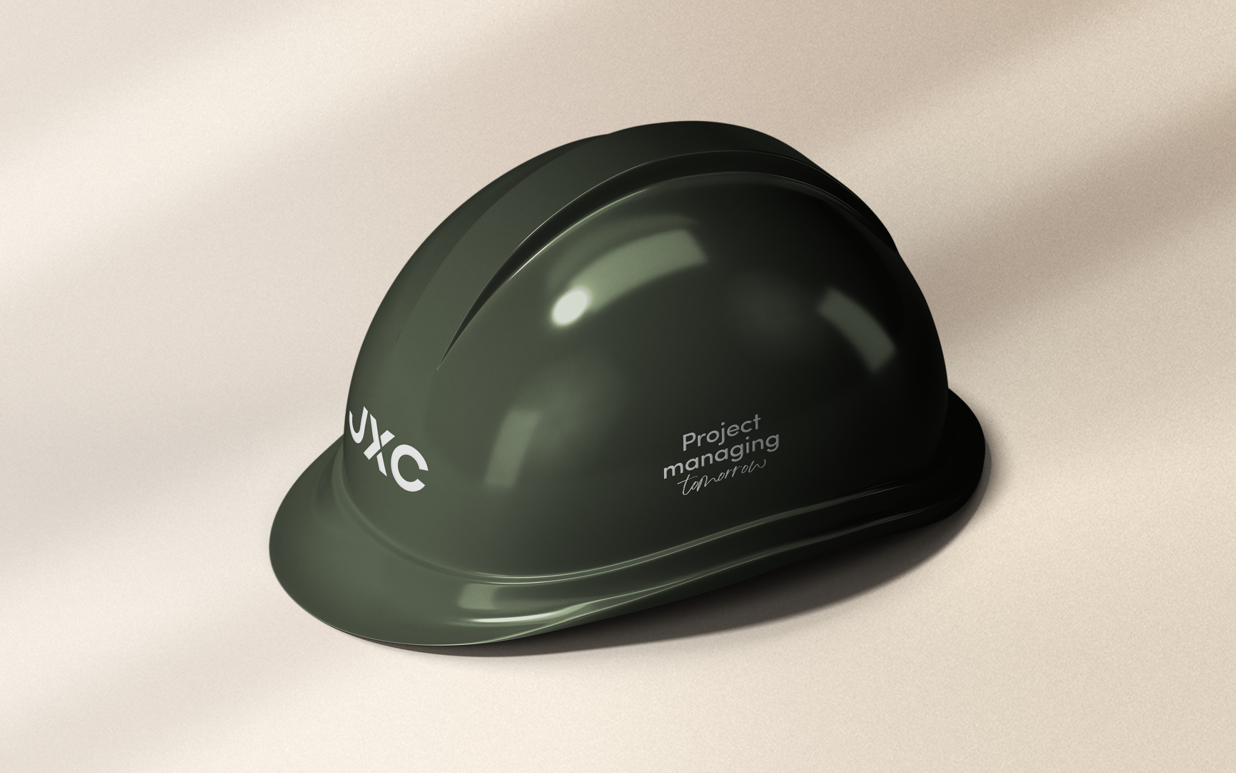 JXC-branded hard hat