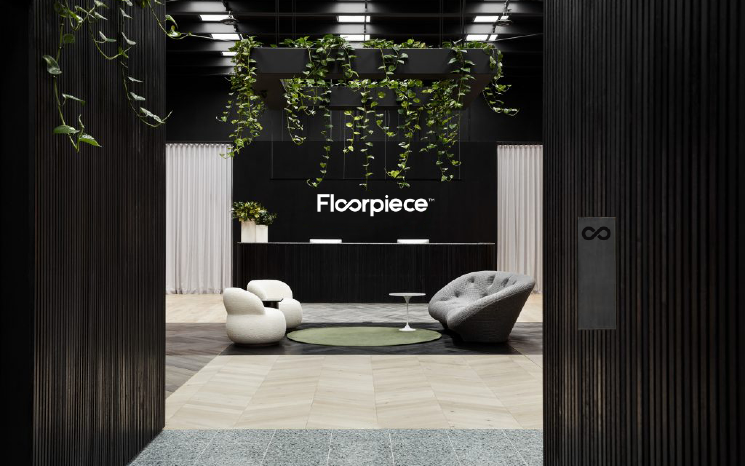 Floorpiece showroom mock up