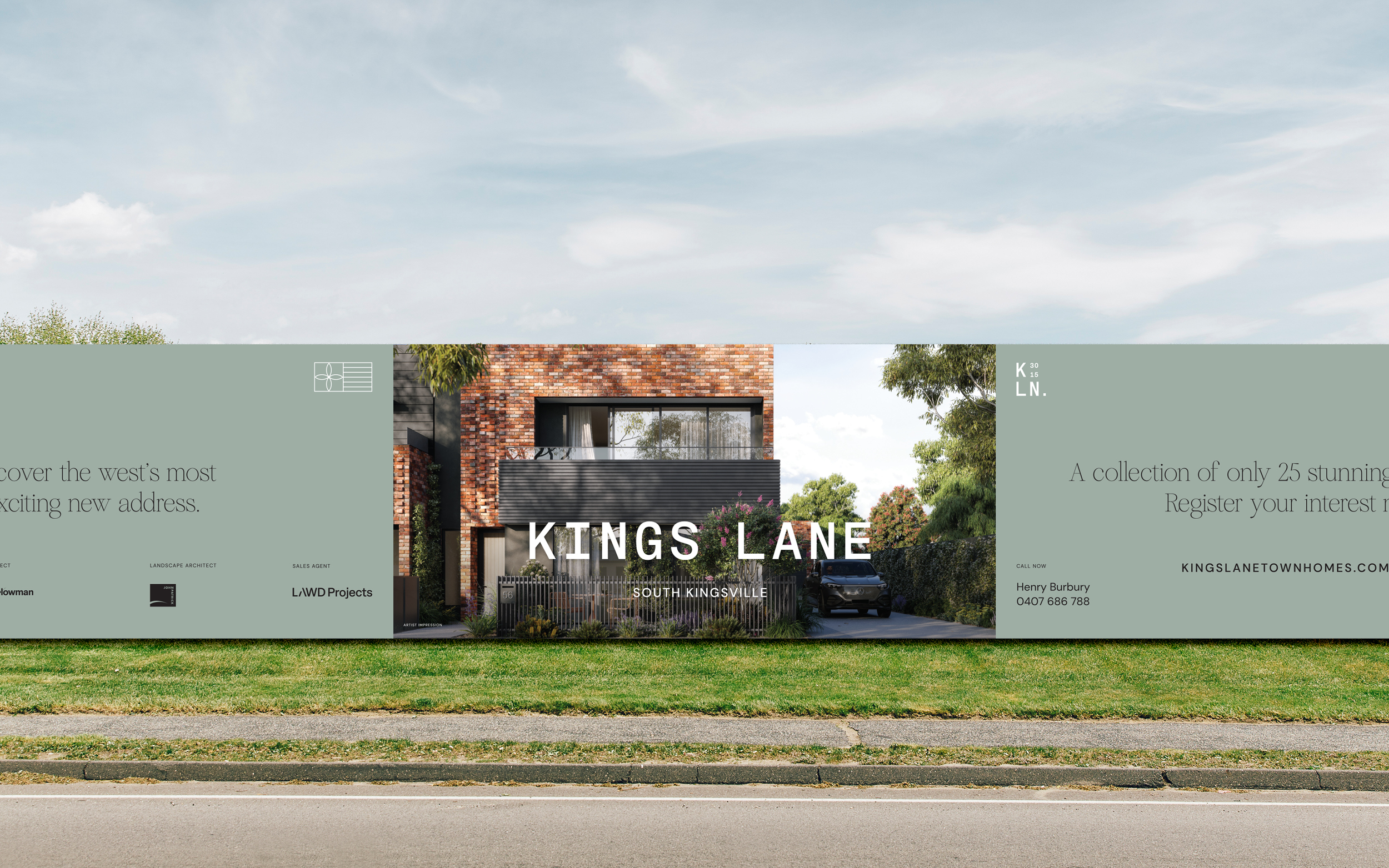 Kings Lane hoarding